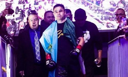 Казахстанский боксер проведет бой с непобежденным соперником в США