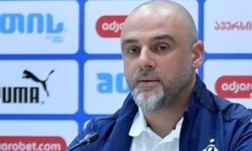 Наставник «Динамо» Тбилиси сделал заявление об ответном матче с «Астаной» в Лиге Чемпионов