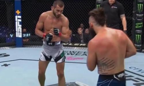 Узбекистанский боец UFC уничтожил несостоявшегося соперника Шавката Рахмонова