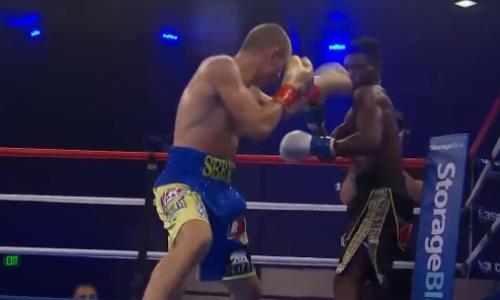 «Наследник» Головкина спорным нокаутом выиграл главный бой вечера бокса в США за титул WBC. Видео