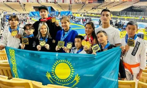 Казахстанские джитсеры стали победителями международного турнира в США