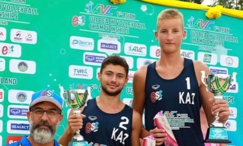 Казахстан завоевал медаль на чемпионате Азии по пляжному волейболу