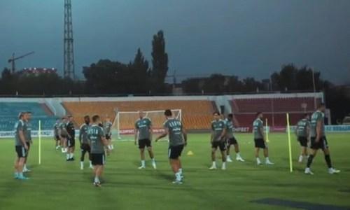 «Легия» показала видео с тренировки перед матчем с «Ордабасы»