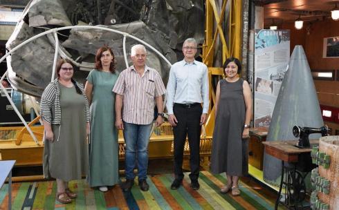 Посол США посетил Экомузей в Караганде
