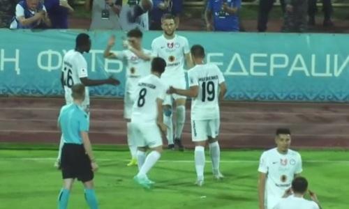 «Ордабасы» забил быстрый гол в ворота «Легии». Видео
