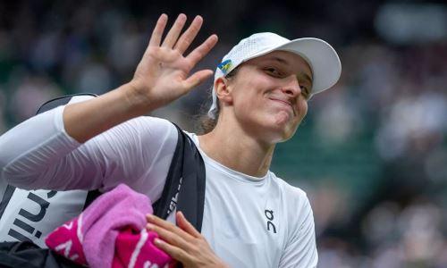 Разгромом завершился матч главной соперницы Рыбакиной в финале турнира WTA. Видео