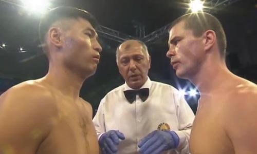 Видео полного боя чемпиона WBA из Казахстана с нокаутом в Узбекистане