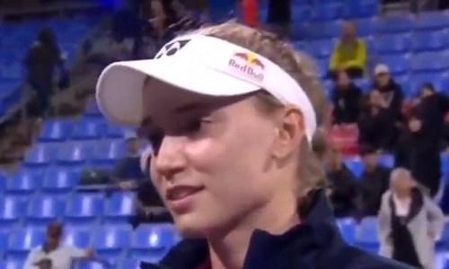 Елена Рыбакина прокомментировала победу над чемпионкой US Open