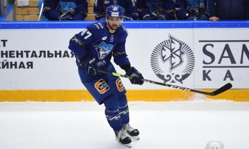 Хоккеист «Барыса» прокомментировал игру клуба на турнире в Казани