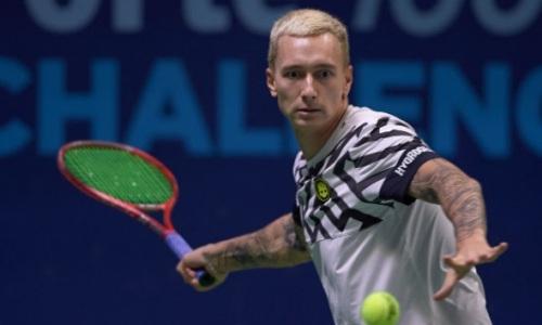 Казахстанский теннисист камбэком стартовал на турнире в Польше