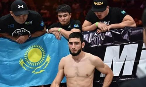 Официально объявлен топовый бой кандидата в UFC из Казахстана после угрозы «снести ему башку»