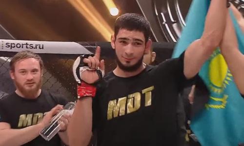 Кандидат в UFC из Казахстана пригрозил бойцу, желающему «снести ему башку»
