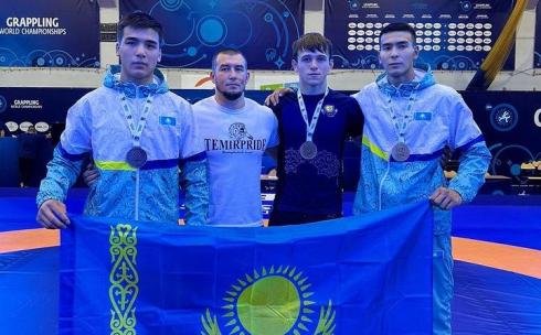Карагандинские спортсмены завоевали три медали на чемпионате мира по грэпплингу в Варшаве