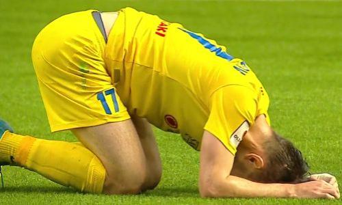 «Астану» лишили трех голов в плей-офф еврокубков. Видео