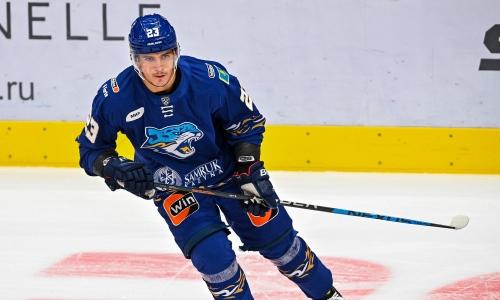 Казахстанский хоккеист «Барыса» рассказал о своем дебюте