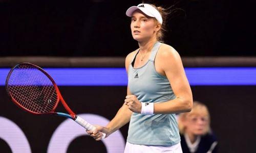 Елена Рыбакина узнала позицию в рейтинге WTA перед US Open-2023