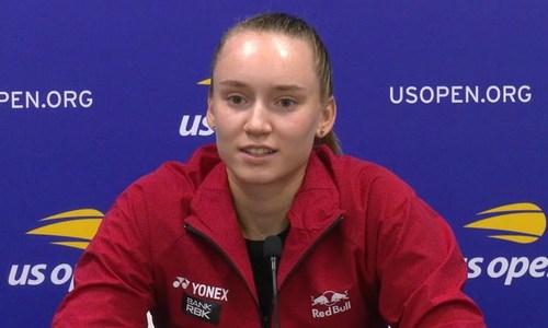 Елена Рыбакина высказалась об условиях на US Open-2023 и оценила свою физическую форму