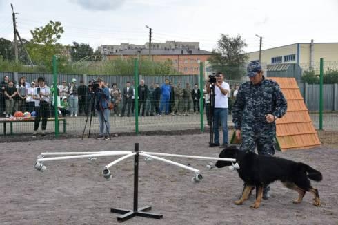 Площадка для дрессировки собак открыла свои двери в ДП Карагандинской области