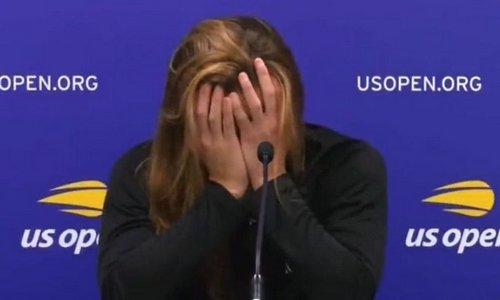 Известная теннисистка расплакалась после неожиданного вылета с US Open. Видео