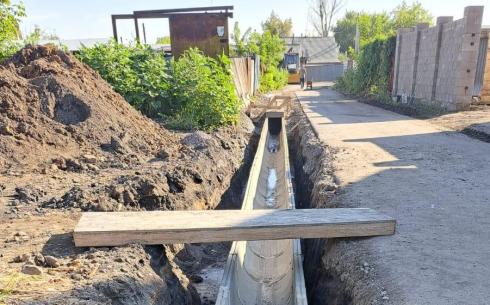 Ливневую канализацию по новым технологиям строят для частного сектора Караганды