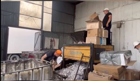 Десять тонн контрафактной табачной продукции изъяли и уничтожили в Карагандинской области