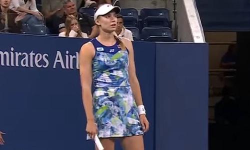 Видеообзор матча с сенсационным поражением Елены Рыбакиной в третьем круге US Open