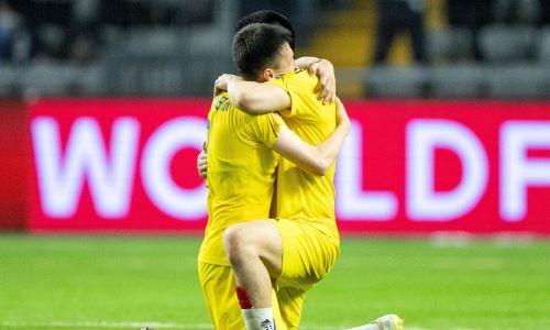 Гол Казахстана признали самым красивым в отборе на Евро-2024