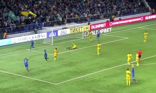 Видео решающего гола матча Казахстан — Финляндия в отборе на Евро-2024 по футболу