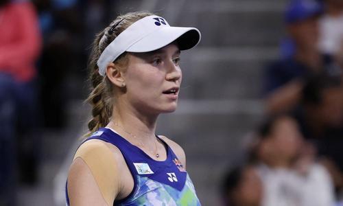 Елена Рыбакина узнала плохую новость после вылета с US Open