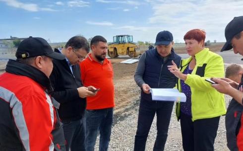 В Карагандинской области проверили ремонт участка дороги Нура – Осакаровка