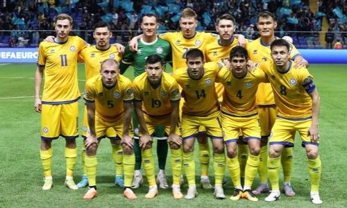 Игрок сборной Казахстана вошел в символическую сборную тура группы отбора на Евро-2024