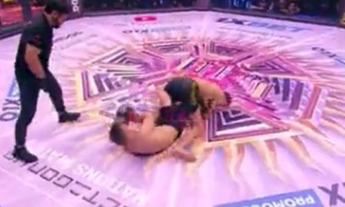 Боец из Кыргызстана с рекордом 11-0 выиграл бой за девять секунд и потребовал контракт с UFC. Видео