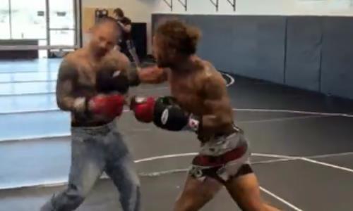Боец UFC отправил блогера в глухой нокаут с одного удара. Видео