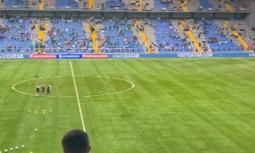 Геннадий Головкин показал видео с матча сборной Казахстана по футболу