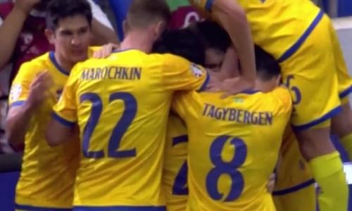 Видео победного гола матча сборной Казахстана в ворота Северной Ирландии