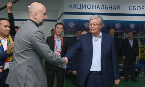 Наставник сборной Казахстана выразил отношение к Касым-Жомарту Токаеву