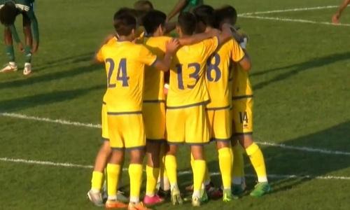 Юношеская сборная Казахстана по футболу учинила разгром на международном турнире. Видео