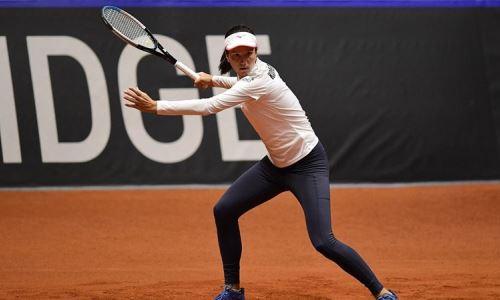 Казахстанская чемпионка US Open вышла в четвертьфинал турнира WTA-250