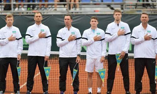 Сборная Казахстана по теннису досрочно вышла в финальную стадию Кубка Дэвиса