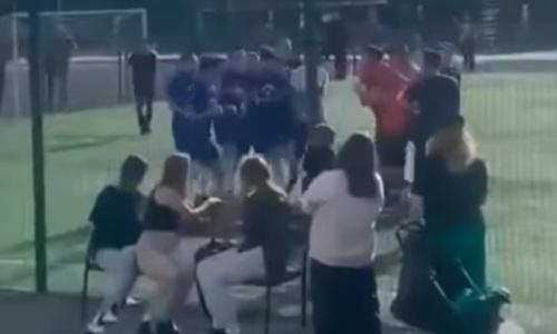 Жесткой дракой на кулаках обернулся футбольный матч в Казахстане. Видео