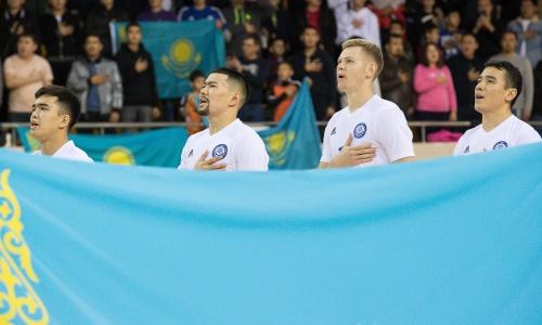 Казахстан назвал состав на матч с Румынией в элитном раунде отбора ЧМ-2024 по футзалу