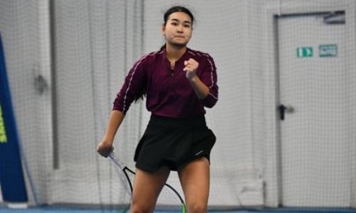 Казахстанская теннисистка разгромом выиграла пятый матч подряд за пять дней