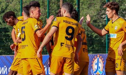 «Женис» разгромил молодежку «Актобе» в матче Первой лиги