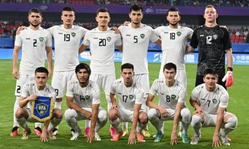 Гол-красавец решил исход первого матча Узбекистана на Азиаде в Ханчжоу. Видео