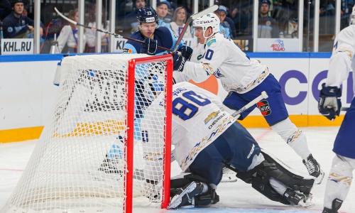 КХЛ разобрала матч «Сибирь» — «Барыс» и указала на потерю казахстанцев