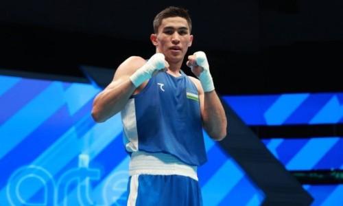 Чемпион мира по боксу из Узбекистана деклассом стартовал на Азиаде-2023
