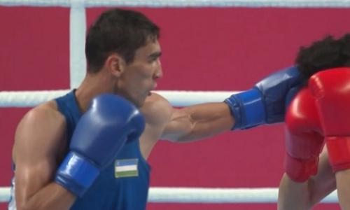 Чемпион мира по боксу из Узбекистана доминирующей победой стартовал на Азиаде в Ханчжоу