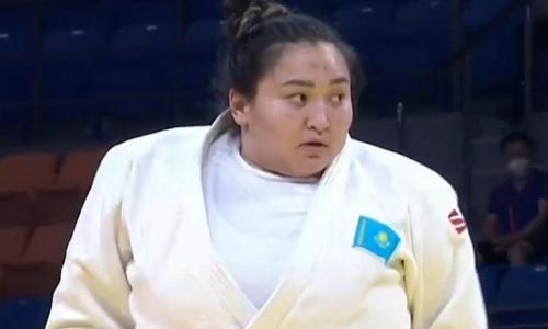 Дзюдоистка из Казахстана упустила медаль Азиатских игр в Ханчжоу