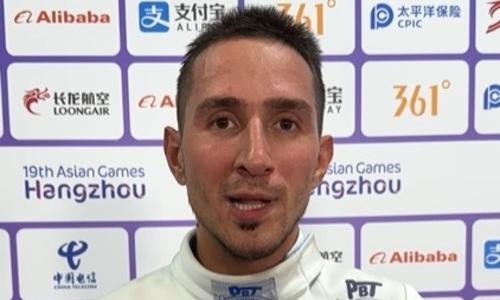 Казахстанский фехтовальщик высказался о долгожданной медали на Азиаде-2023