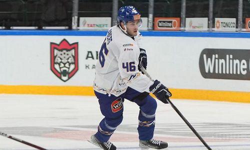 Хоккеист «Барыса» признан лучшим игроком дня в КХЛ